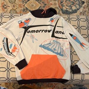 Disney Hoodie with Orange Accents